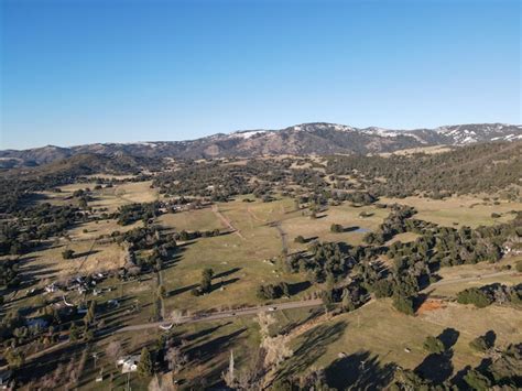 Premium Photo | Aerial view of julian land, historic gold mining town ...