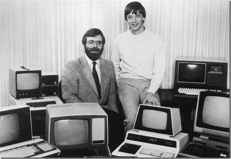 Bill Gates And Paul Allen Recreate 32 Years Old Microsoft Photo | Arild Aarnes