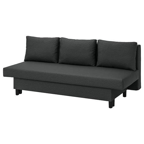 ÄLVDALEN sofá cama 3 plazas Knisa gris oscuro IKEA