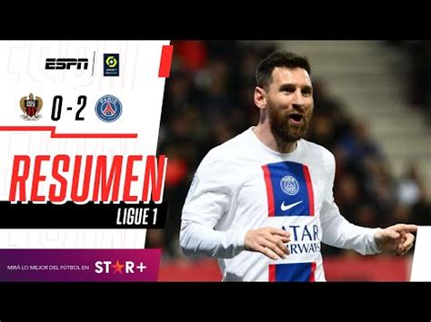 Resultado Psg Nice Por Ligue Psg Venci A Niza Por Ligue