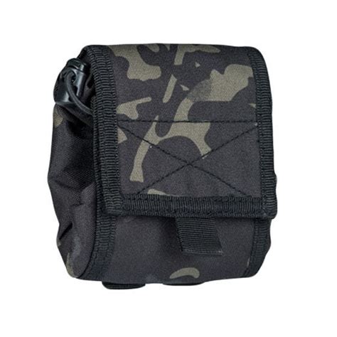 Mil Tec Collapsible Empty Shell Pouch Multitarn Black