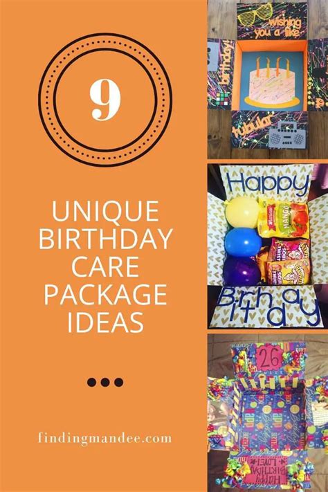 10 Birthday Care Package Puns And Ideas Finding Mandee