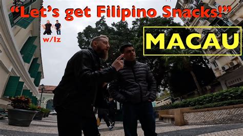 Walking Macau W Iz Philippines Snacks On Filipino Street Cal Ada Do