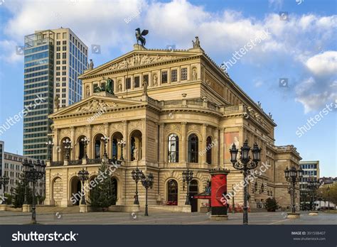 Original Opera House Frankfurt Now Alte Stock Photo Edit Now 391598407