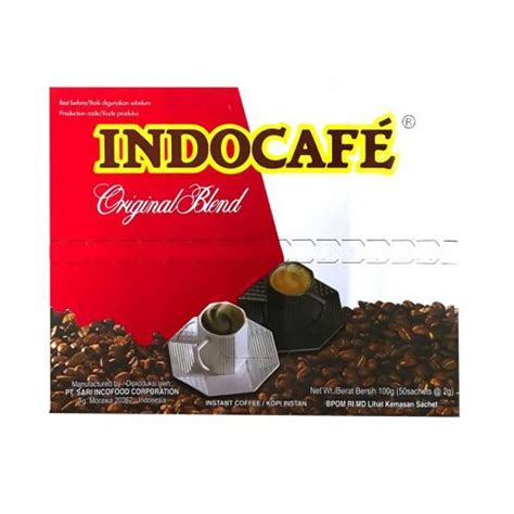 Jual Indocafe Original Blend 50 Sachet Shopee Indonesia