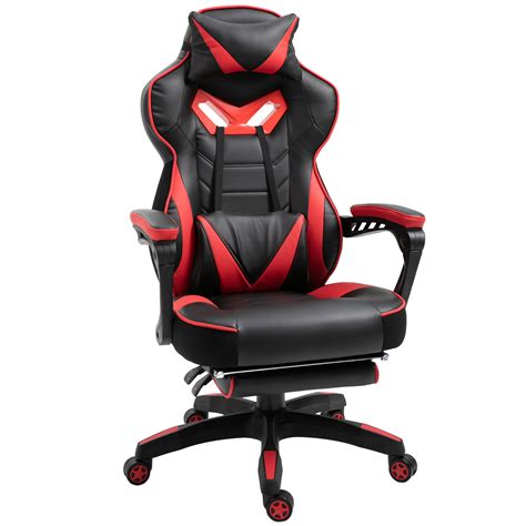 Vinsetto Silla Racing Silla para Gamers Silla Ergonómica de Escritorio