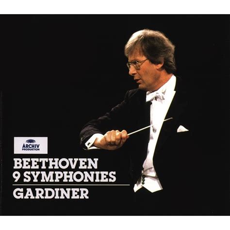 Beethoven - 9 Symphonies - John Eliot Gardiner | Ludwig van Beethoven ...