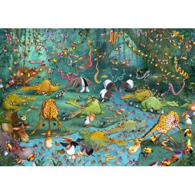 Puzzle Fran Ois Ruyer Jungle Grafika F Pieces Jigsaw