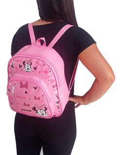 Mochila Bolsa Minnie Escola Mercadolivre