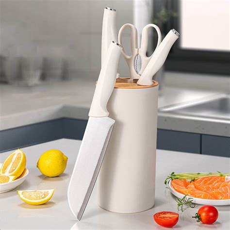 Usmixi Knife Set Kitchen Household Kitchen Knife Slicing Meat Cleaver