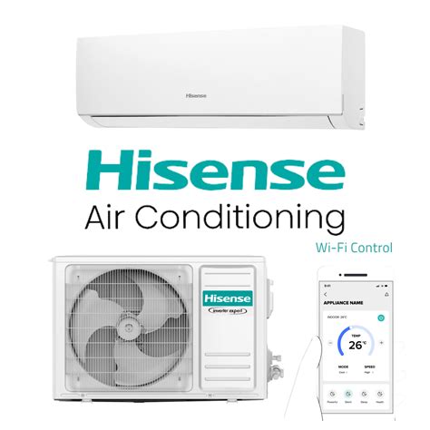 Hisense 71kw Hawj24kr Set J Series Reverse Cycle Split System Wifi