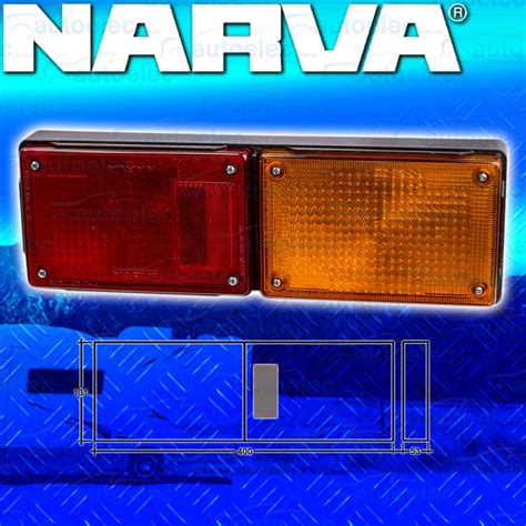 Buy Narva Jumbo 3 In 1 Combination Rear Tail Lights Tail Stop Indicator Truck 86050 Mydeal