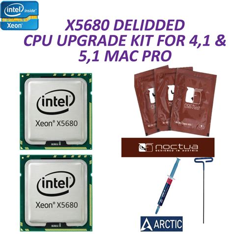 Mac Pro 4,1 5,1 x5680 Delidded CPU Upgrade Kit – Zephyr's Market