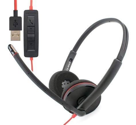 Audífonos De Diadema Usb Con Micrófono Plantronics C3220 Mercado Libre