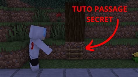 Tuto Passage Secret Dans Minecraft Youtube