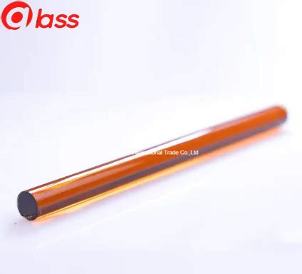 Yellow Amber Green Glass Blowing Borosilicate Colored Glass Rods