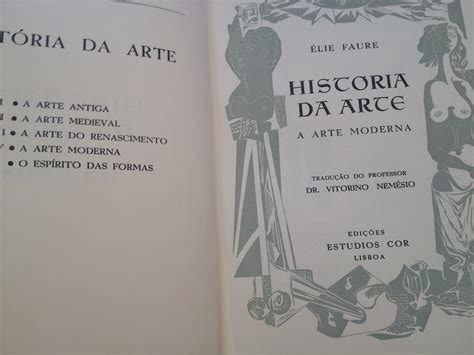 Livraria da Lapa Élie Faure História da Arte 5 vols