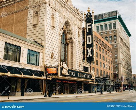 The Fox Theater, in St. Louis, Missouri Editorial Photography - Image ...