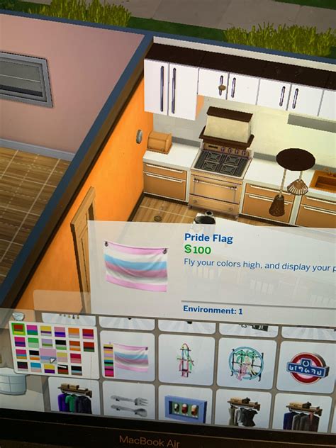 What pride flag is this in the Sims 4? The Wiki claims it’s the old ...