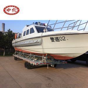 Heavy Duty Low Bed Flatbed Galvanized Boat Trailer Products From