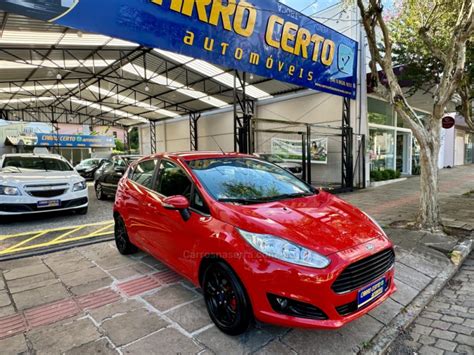 FIESTA 1 6 SE HATCH 16V FLEX 4P MANUAL 2014 NOVA PRATA Carros Na Serra