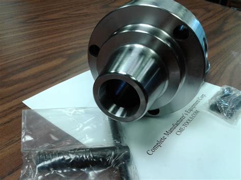 5c Collet Chuck With 2 1 4 8 Semi Finished Adapter Plate Chuck Dia 5 Cme Tools