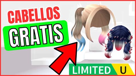 Nuevos Pelos Gratis Limited En Roblox Cabellos Gratis En Roblox Youtube