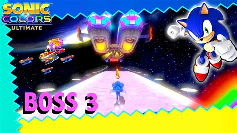 Sonic Colours Ultimate Starlight Carnival Boss Battle YouTube