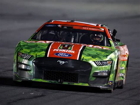 Ryan Blaney Bodyarmor Camo Coca Cola Win Raced Nascar