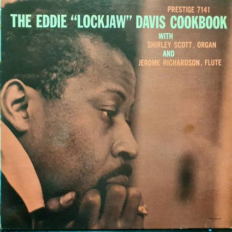 米PRESTIGEオリジLP RVG刻印 NJ黄ラベル深溝MONO Eddie Lockjaw Davis Cookbook 1958年