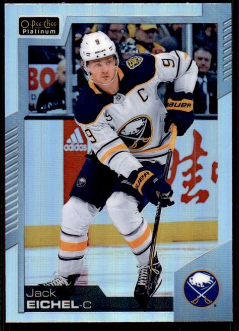 2020 21 O Pee Chee Platinum 8 Jack Eichel Rainbow EBay