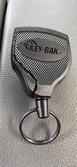 Super Heavy Duty Retractable Keychain With Ball Joint Lock Key Bak