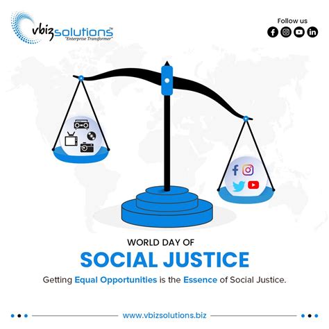 World day of Social Justice | Social media design graphics, Digital ...