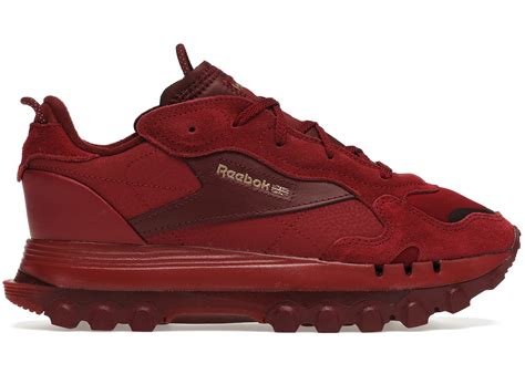 Reebok Classic Leather Cardi B Burgundy (Women's) - H00683 - US