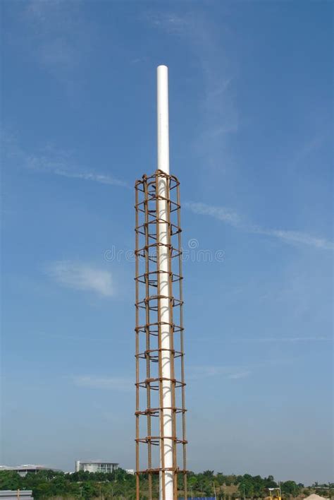 rain water  pipe  column structure stock