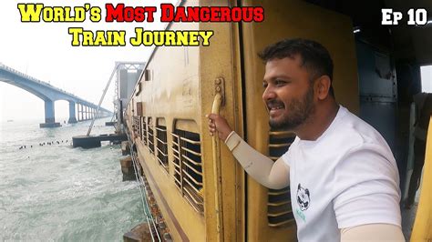 Pamban Bridge Train Journey Dhanushkodi Series Ep Youtube