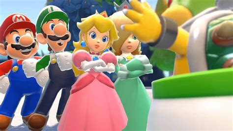 Mario Vs Luigi Vs Peach Vs Rosalina Race Bowsers Fury Youtube