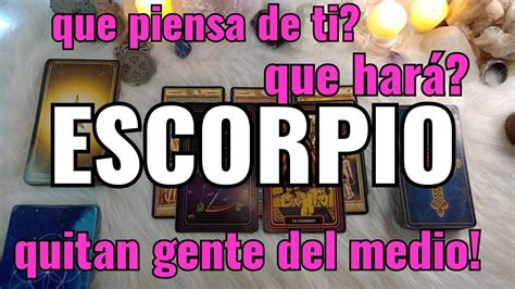 Escorpio Horoscopo Bonus De Amor Que Piensa De Ti Que Hara Contigo