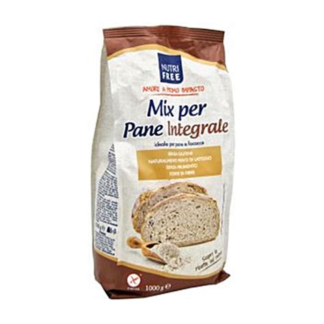 Mix Faina Integrala Fara Gluten Pentru Paine Nutrifree 1000g Produse