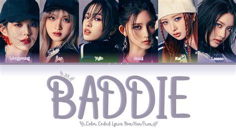 Ive 아이브 Baddie Color Coded Lyrics Youtube