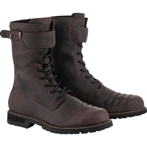 Bottines FIRM ALPINESTARS Marron MOTO AXXE FR Chaussures Moto