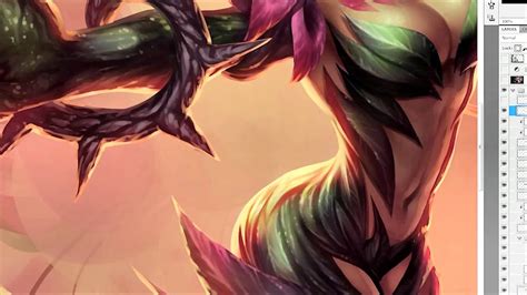 League Of Legends Zyra Art Spotlight 1080p Youtube