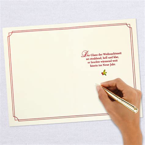 Merry Christmas German-Language Christmas Card - Greeting Cards - Hallmark