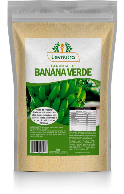 Farinha De Banana Verde Levnutra