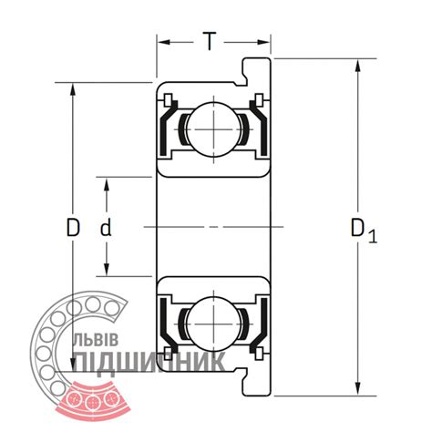 Bearing Sfr Zz S F R Zz Ezo Flanged Shielded Extra Thin Inches