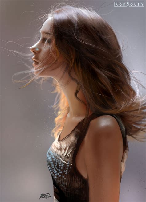 Digital Art Girl Digital Portrait Female Portrait Portrait Painting