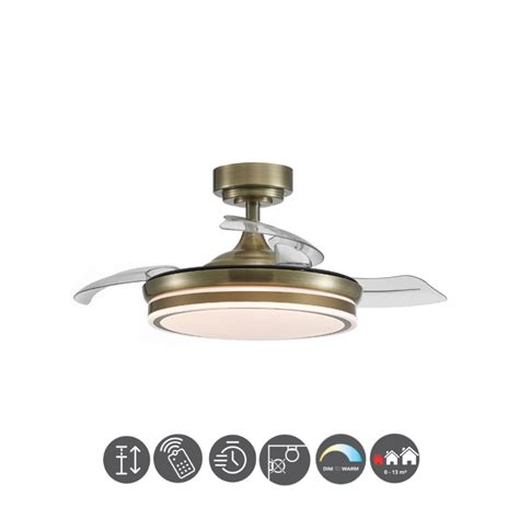 Ventilador FENIX Mini Oro Luceshogar