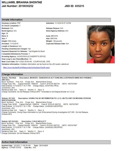 Update Taylor Williams Murder Mother Brianna Shontae Williams Pled