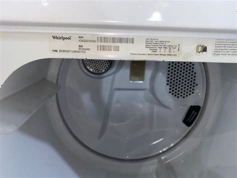 Whirlpool gas dryer, TV & Home Appliances, Washing Machines and Dryers on Carousell