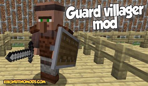 Guard Villagers Mod Para Minecraft Y Descargar